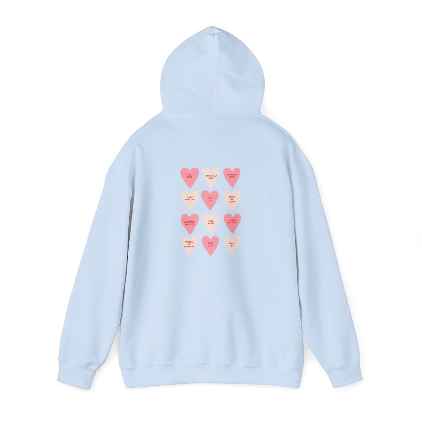 Candy F1 Hearts Hoodie