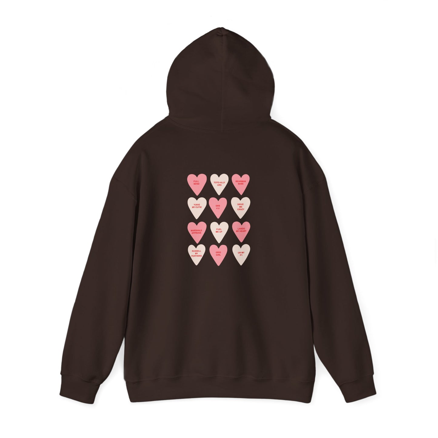 Candy F1 Hearts Hoodie