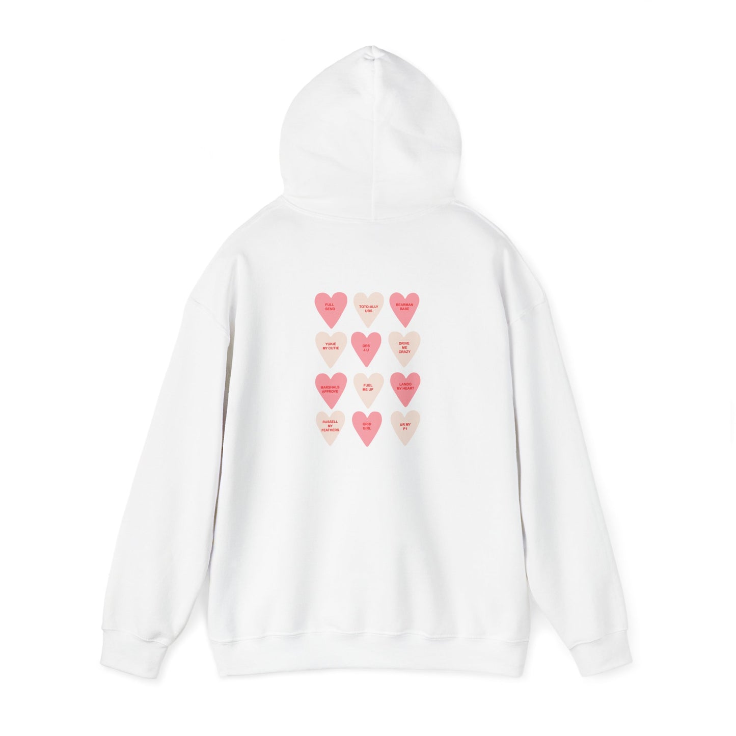 Candy F1 Hearts Hoodie