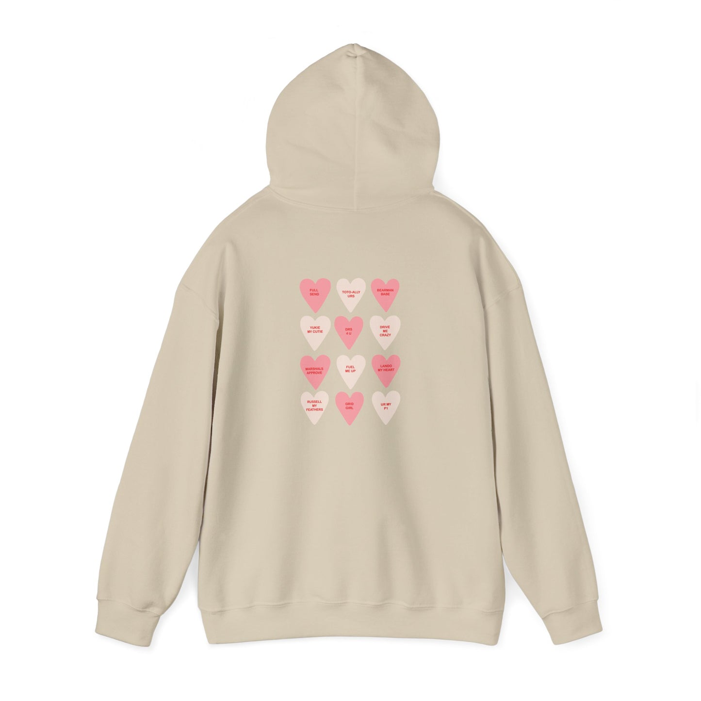 Candy F1 Hearts Hoodie