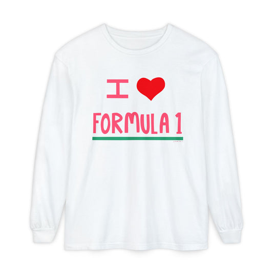 I <3 F1 Long Sleeve T-Shirt