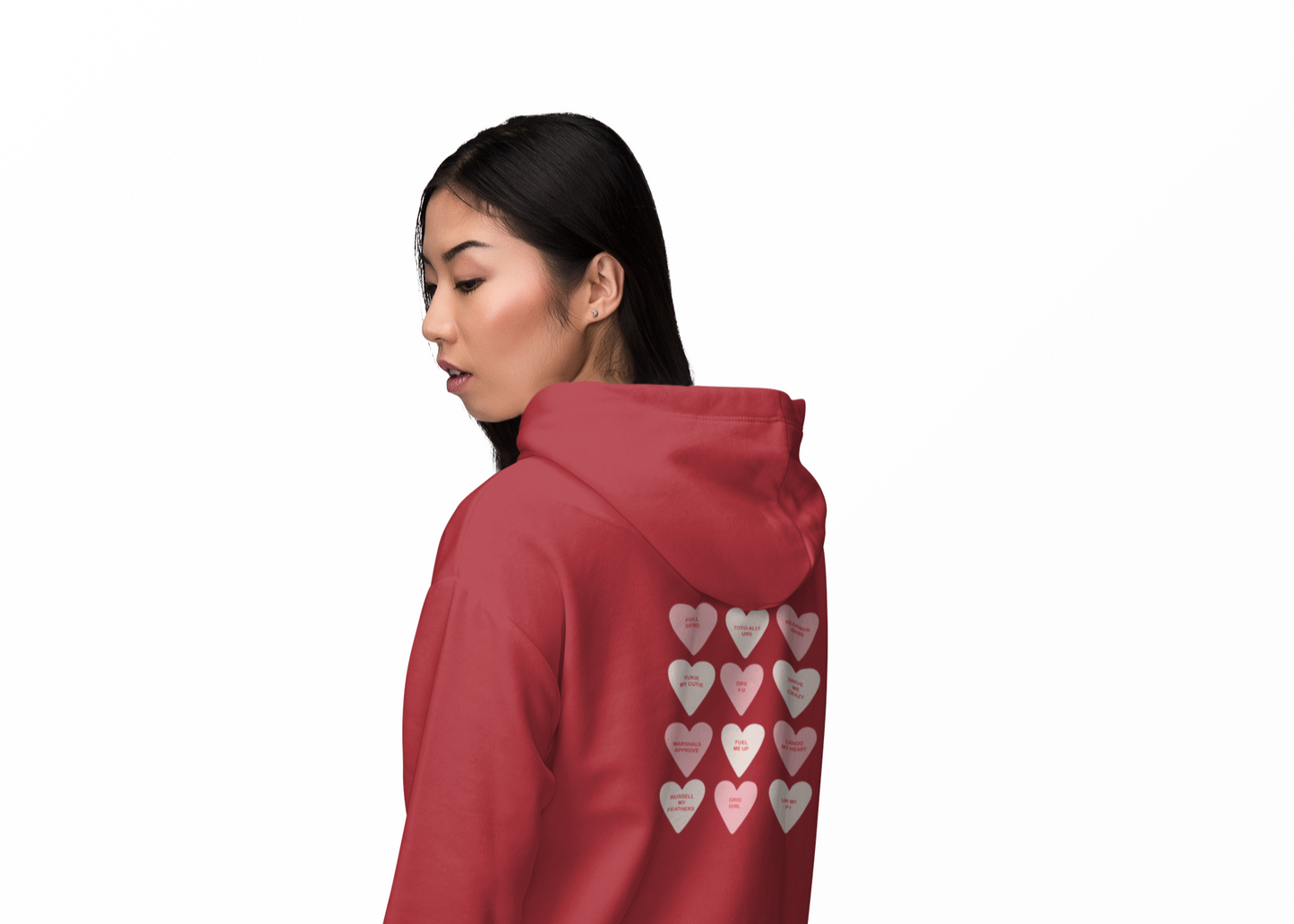 Candy F1 Hearts Hoodie